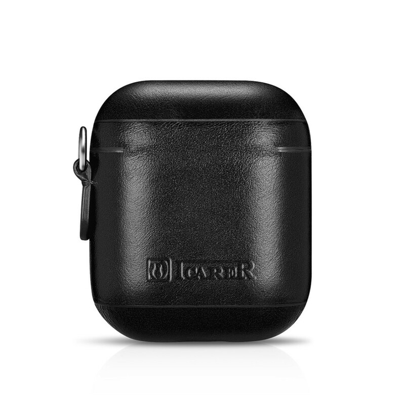 Genuine Leather AirPods Case with Strap ICARER