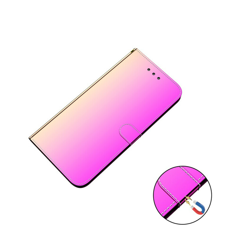 Cover Huawei P40 Leatherette Mirror Cover