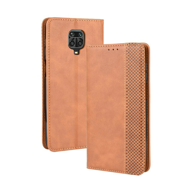 Flip Cover Xiaomi Redmi Note 9S Vintage Leather Effect Flip Cover Xiaomi Redmi Note 9S Vintage Leather Effect
