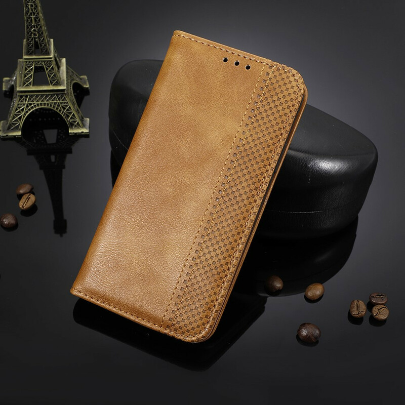 Flip Cover Xiaomi Redmi Note 9S Vintage Leather Effect Flip Cover Xiaomi Redmi Note 9S Vintage Leather Effect