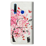 Cover Honor 20 Lite Arbre Rose