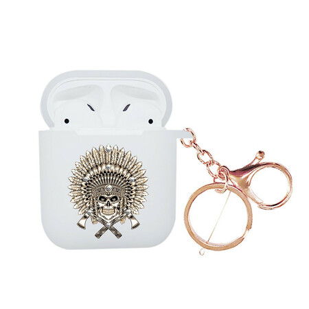 NXE Skull Series AirPods Case with Carabiner