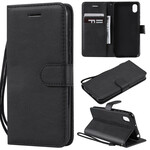 Case Huawei Y5 2019 / Honor 8S Color Leather Effect with Strap Case Huawei Y5 2019 / Honor 8S Color Leather Effect with Strap