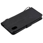 Case Huawei Y5 2019 / Honor 8S Color Leather Effect with Strap Case Huawei Y5 2019 / Honor 8S Color Leather Effect with Strap