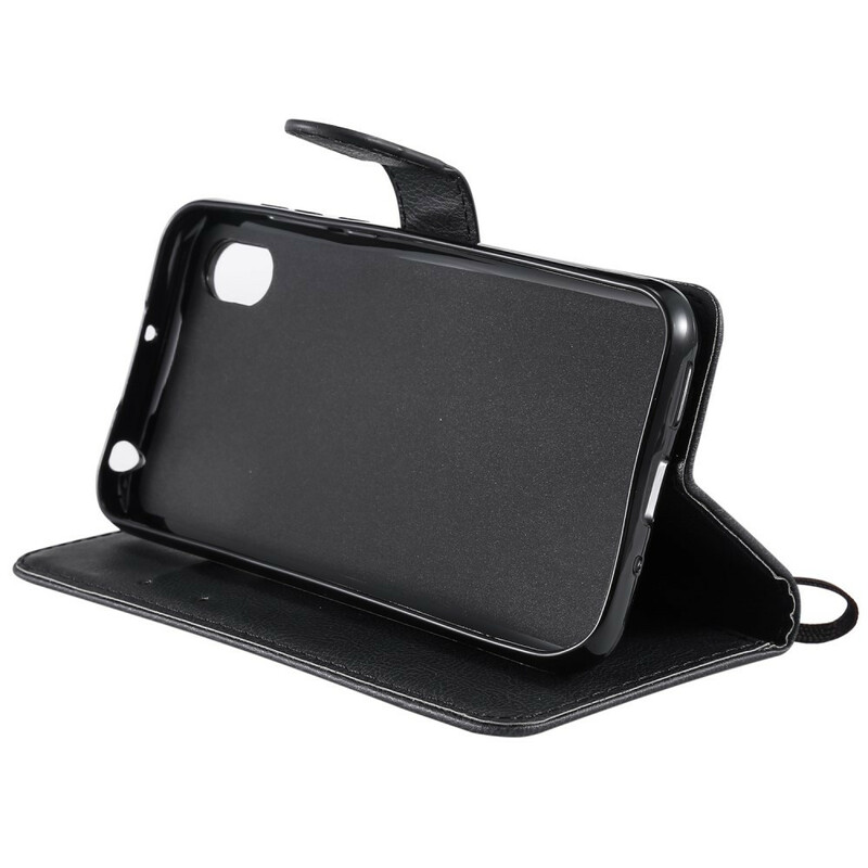 Case Huawei Y5 2019 / Honor 8S Color Leather Effect with Strap Case Huawei Y5 2019 / Honor 8S Color Leather Effect with Strap
