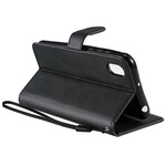 Case Huawei Y5 2019 / Honor 8S Color Leather Effect with Strap Case Huawei Y5 2019 / Honor 8S Color Leather Effect with Strap