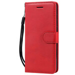 Case Huawei Y5 2019 / Honor 8S Color Leather Effect with Strap Case Huawei Y5 2019 / Honor 8S Color Leather Effect with Strap