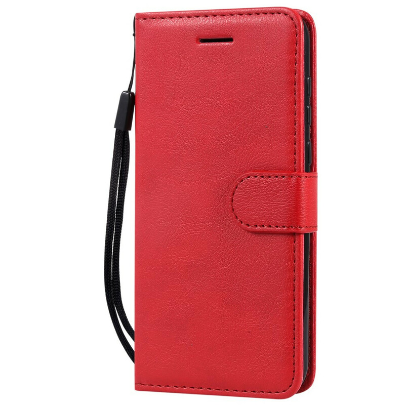 Case Huawei Y5 2019 / Honor 8S Color Leather Effect with Strap Case Huawei Y5 2019 / Honor 8S Color Leather Effect with Strap