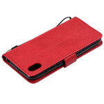 Case Huawei Y5 2019 / Honor 8S Color Leather Effect with Strap Case Huawei Y5 2019 / Honor 8S Color Leather Effect with Strap