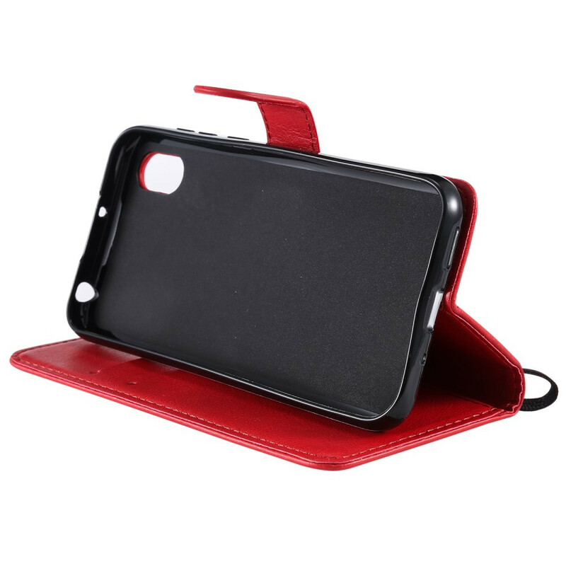Case Huawei Y5 2019 / Honor 8S Color Leather Effect with Strap Case Huawei Y5 2019 / Honor 8S Color Leather Effect with Strap