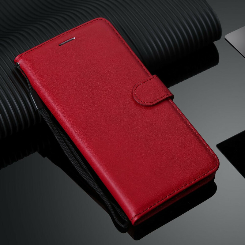 Case Huawei Y5 2019 / Honor 8S Color Leather Effect with Strap Case Huawei Y5 2019 / Honor 8S Color Leather Effect with Strap