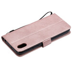 Case Huawei Y5 2019 / Honor 8S Color Leather Effect with Strap