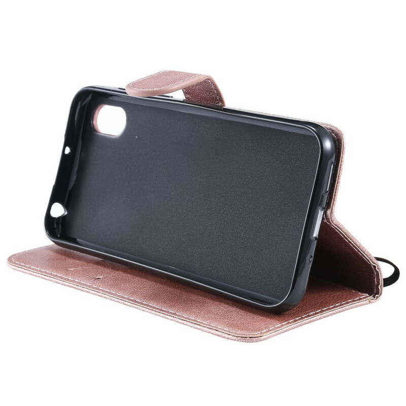 Case Huawei Y5 2019 / Honor 8S Color Leather Effect with Strap