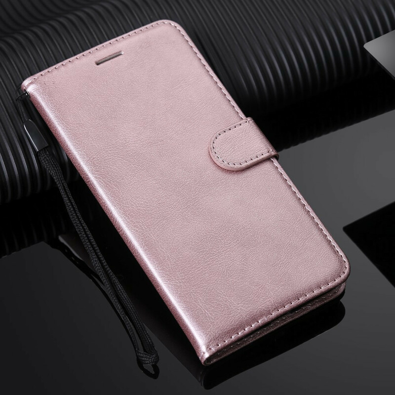 Case Huawei Y5 2019 / Honor 8S Color Leather Effect with Strap