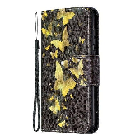 Cover Huawei Y5 2019 / Honor 8S Butterflies Strap