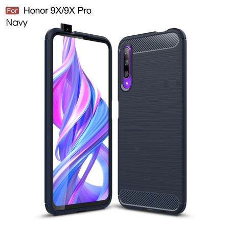 Honor 9X Pro Brushed Carbon Fiber Case