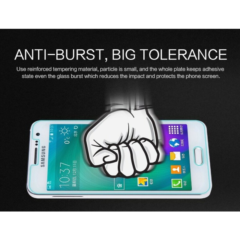 Tempered glass protection for the Samsung Galaxy A3 screen