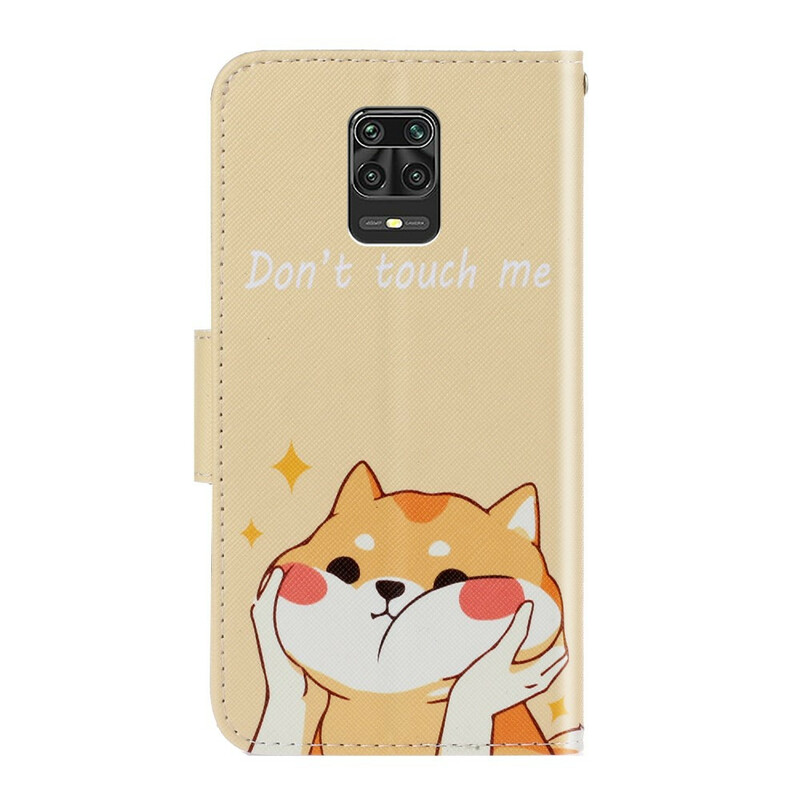 Xiaomi Redmi Note 9 Pro Cat Don't Touch Me Strap Case