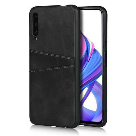 Case Honor 9X Pro Texture Cuir Double Porte Cartes