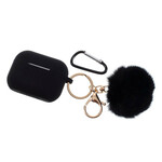 AirPods Pro Silicone Case and Furry Carabiner