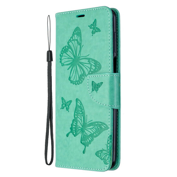 Xiaomi Redmi Note 9 / Note 9S / Note 9 Pro Butterfly Strap Case