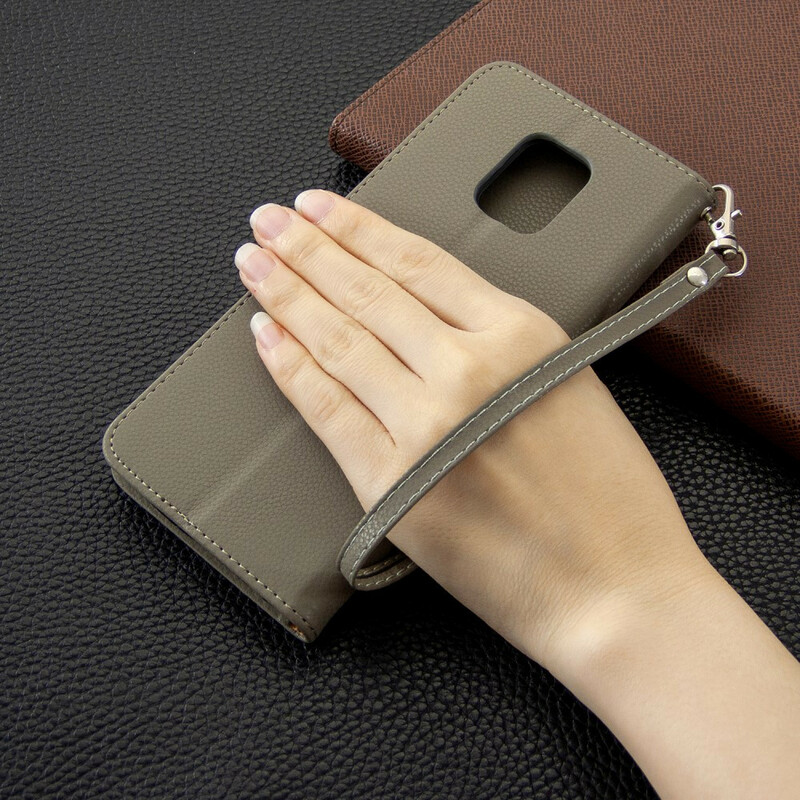 Case Xiaomi Redmi Note 9 / Note 9S / Note 9 Pro Leather Effect Lychee