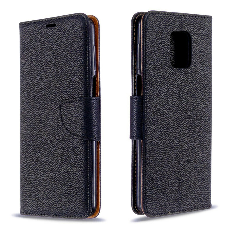 Case Xiaomi Redmi Note 9 / Note 9S / Note 9 Pro Leather Effect Lychee