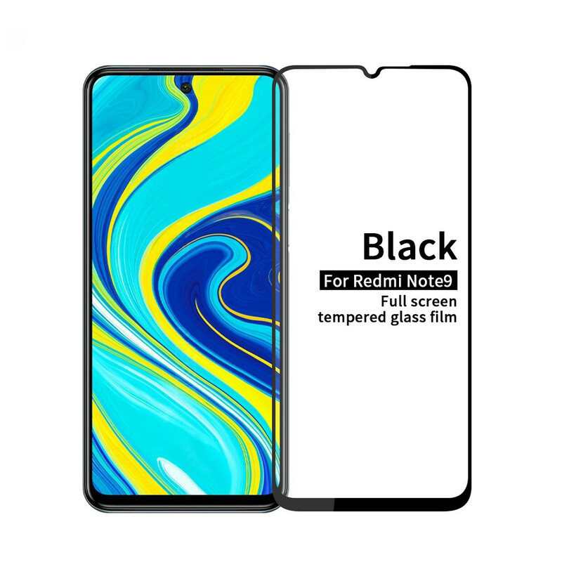 Tempered glass protection for Xiaomi Redmi Note 9 PINWUYO