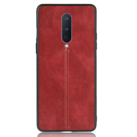 OnePlus 8 Leather Effect Stitched Case