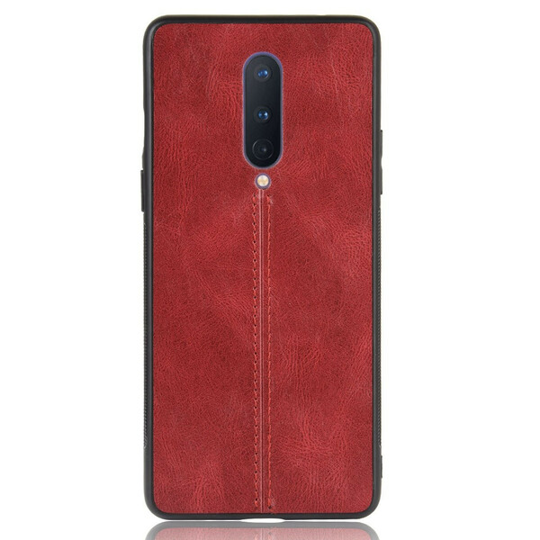 OnePlus 8 Leather Effect Stitched Case