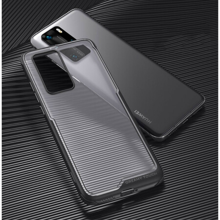 Huawei P40 Pro Hybrid LEEU Case Beveled Edges