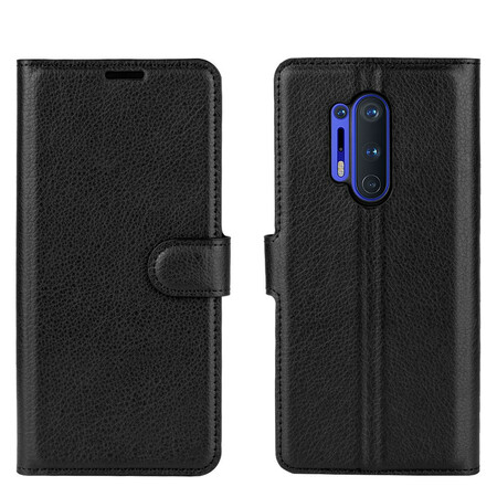 Cover OnePlus 8 Pro Style Cuir Lychee Premium