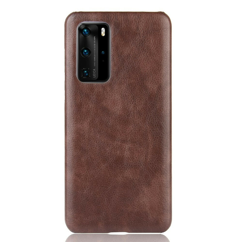 Case Huawei P40 Pro Effet Cuir Lychee Performance