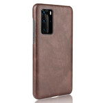 Case Huawei P40 Pro Effet Cuir Lychee Performance