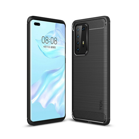 Huawei P40 Pro Brushed Carbon Fiber Case MOFI