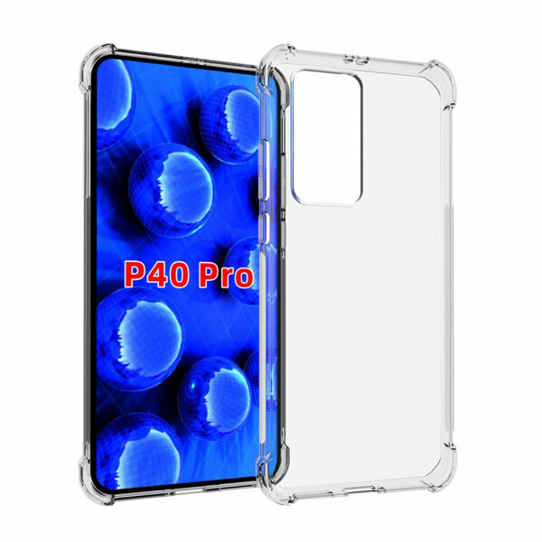 Huawei P40 Pro Transparent Case Reinforced Corners