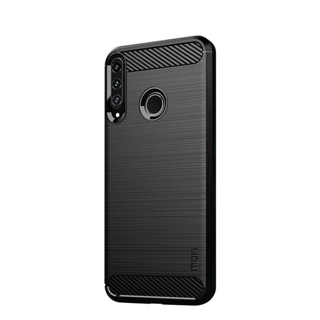 Cover Huawei P40 Lite E Brushed Carbon Fiber MOFI