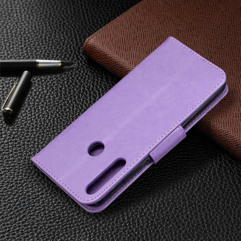 Case Huawei P40 Lite E Butterflies and Oblique Flap