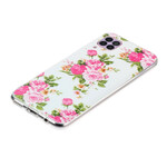 Case Huawei P40 Lite Fleurs Liberty Fluorescente