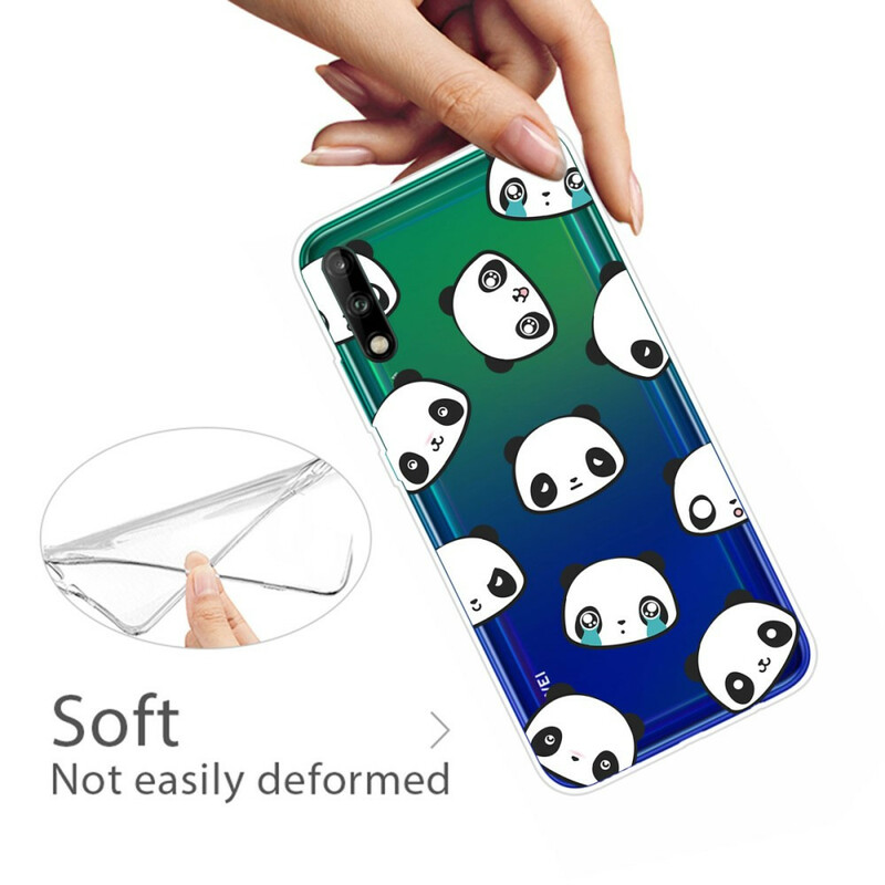 Huawei P40 Lite E Case Sentimental Pandas