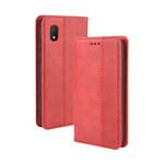 Flip Cover Alcatel 1B Leather Effect Vintage Stylish