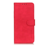 Cover Alcatel 1S Matte Effet Cuir Vintage KHAZNEH