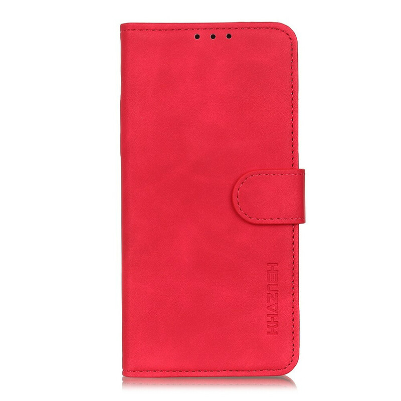 Cover Alcatel 1S Matte Effet Cuir Vintage KHAZNEH