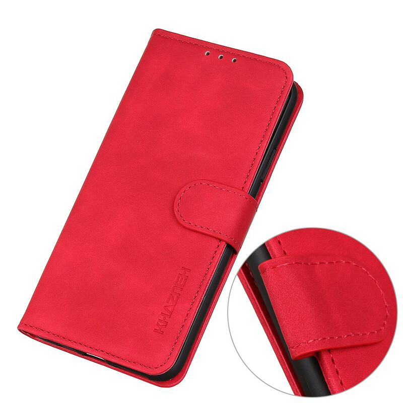 Cover Alcatel 1S Matte Effet Cuir Vintage KHAZNEH