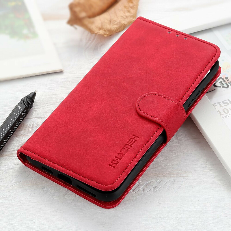 Cover Alcatel 1S Matte Effet Cuir Vintage KHAZNEH