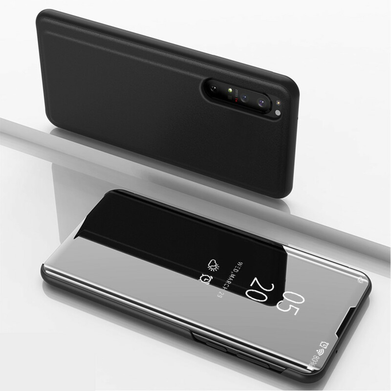 View Cover Sony Xperia 1 II Mirror and The, atherette