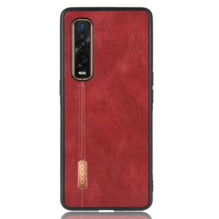 Oppo Find X2 Pro Leather Effect Case