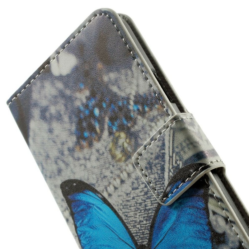 Cover Samsung Galaxy A3 Papillon Bleu