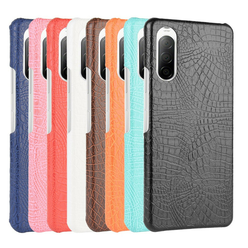 Sony Xperia 10 II Case Crocodile Skin Effect