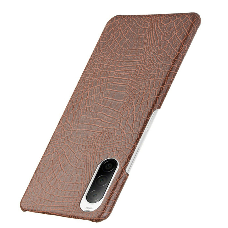 Sony Xperia 10 II Case Crocodile Skin Effect